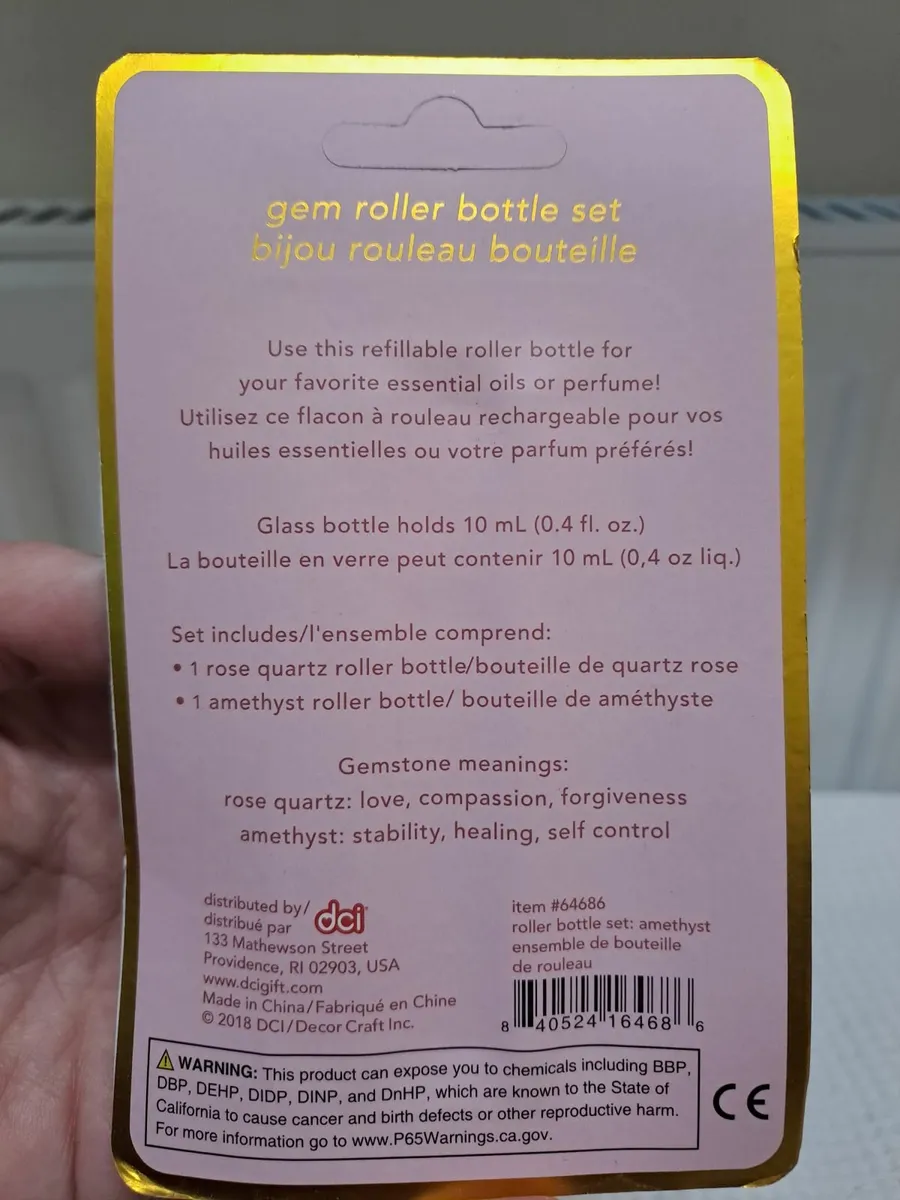 3 packs amethyst and rose quartz - Image 3