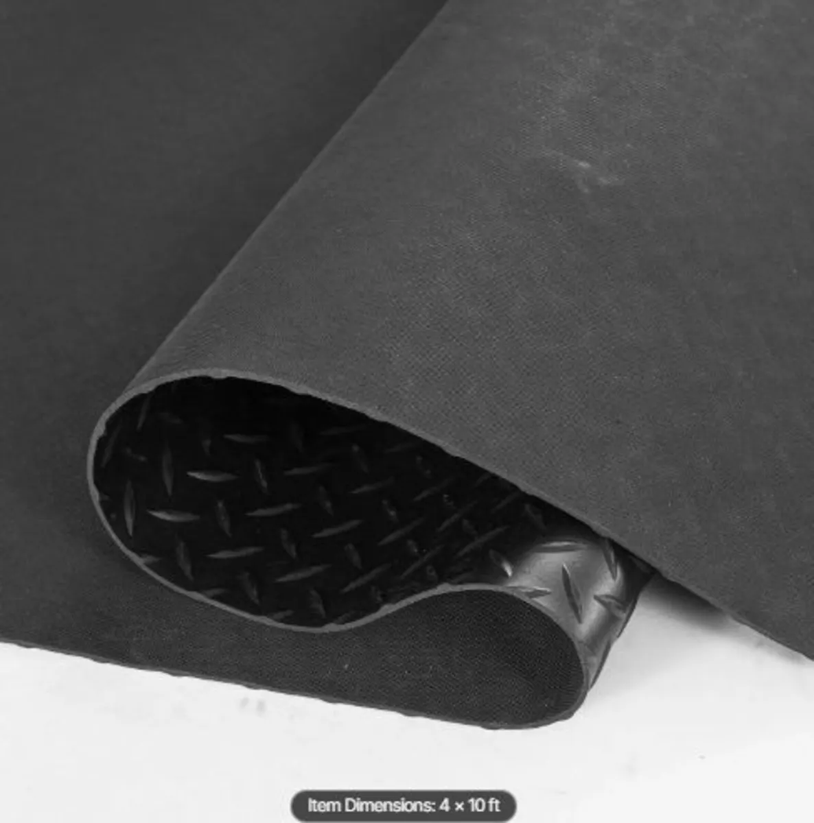 Diamond-Plate Rubber Flooring Roll,3 mmx4ft x10ft - Image 3