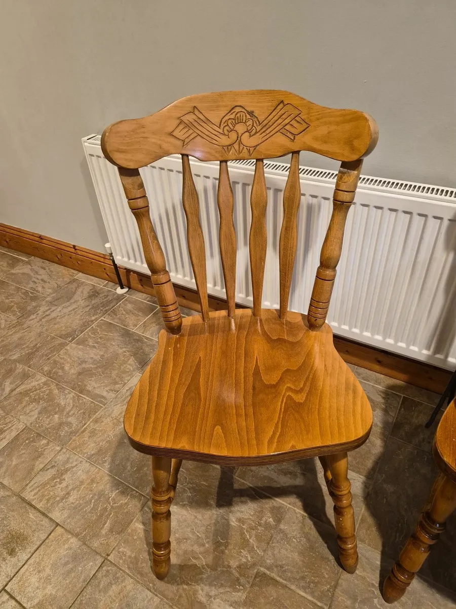 Dining table and 4 chairs - Image 2