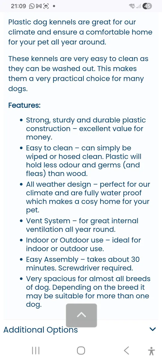 Dog Kennel Extra Large - Image 4