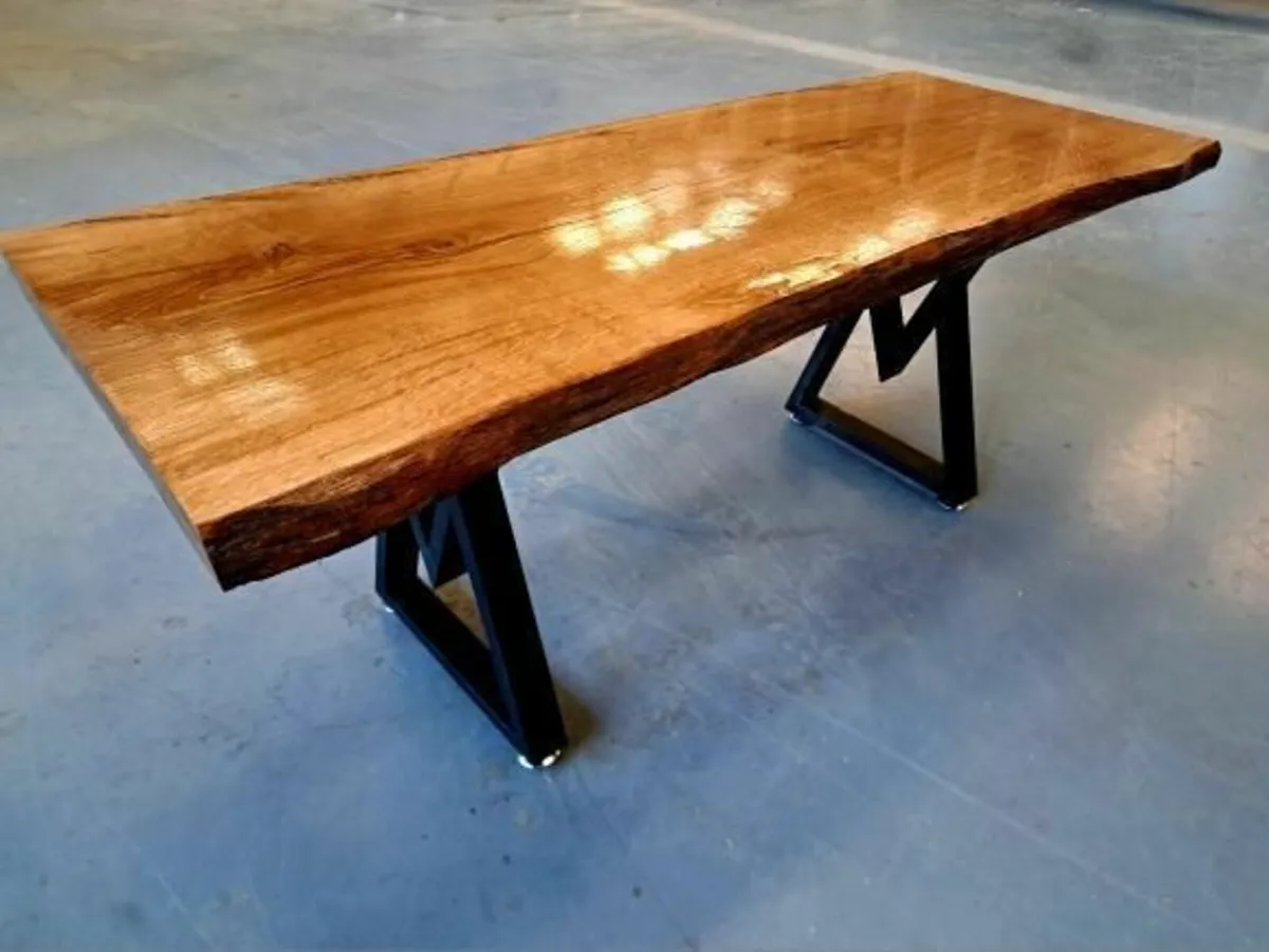 Solid Oak Coffee Table - Image 1