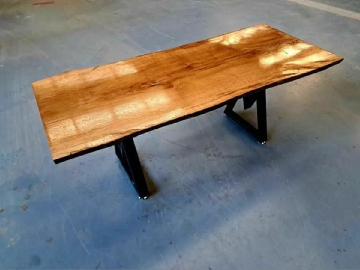 Solid Oak Coffee Table - Image 2