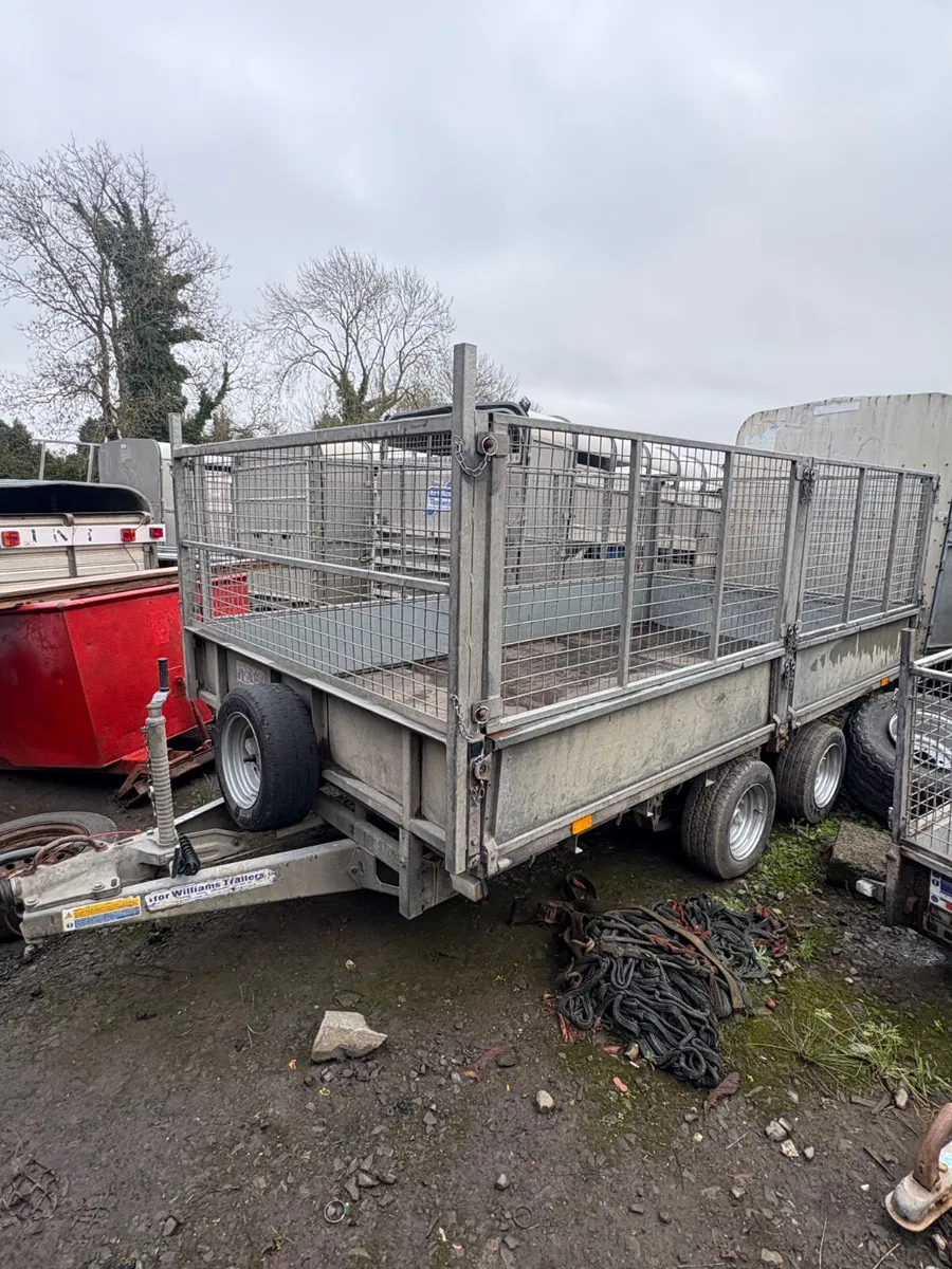 Ifor Williams 12ft dropside trailer - Image 1