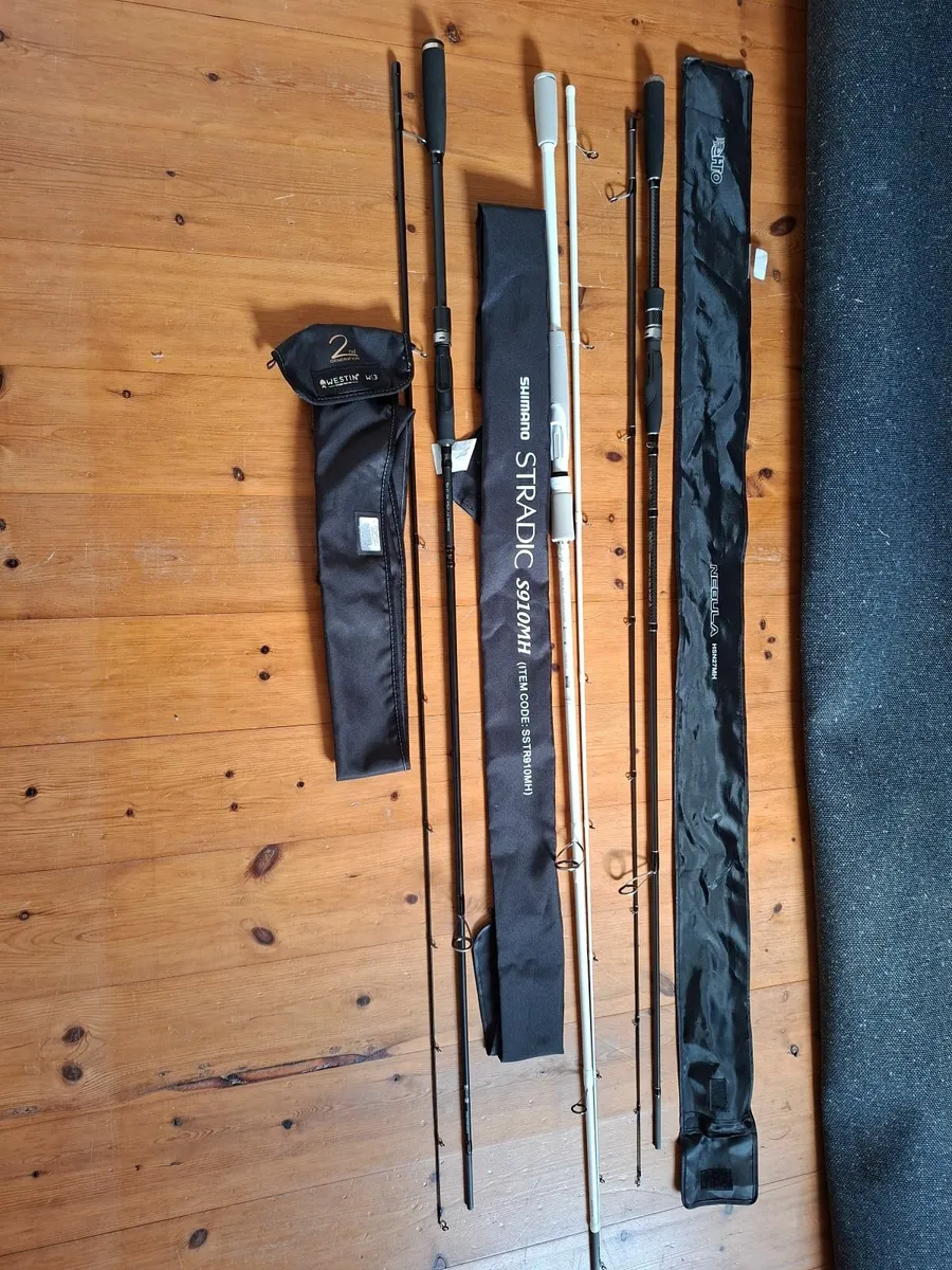 Lure fishing rods shimano westin hto