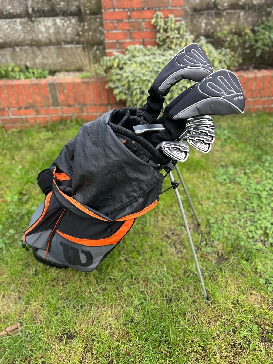 Full set of left handed golf clubs - Image 2