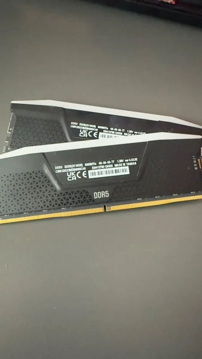 Corsair DDR5 32gb Ram kit (6000 Mhz ) - Image 2
