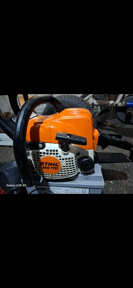 Stihl ms170 chainsaw perfect working order - Image 1