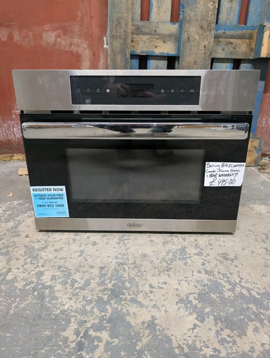 Belling Integrated Microwave Combi Oven - Image 1