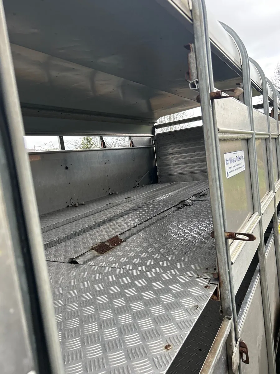 12x5ft10 ifor williams with sheep decks - Image 1