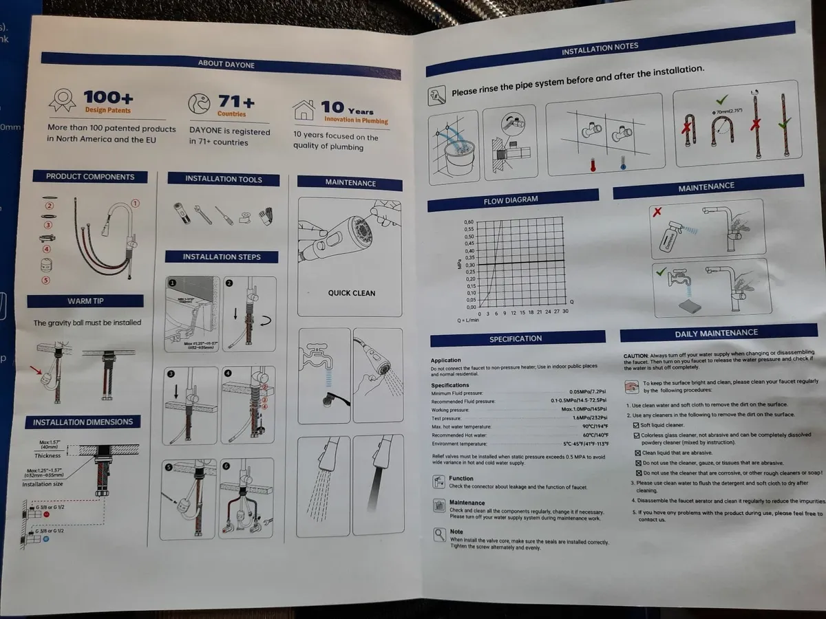 kitchen  sink Tap - Image 4