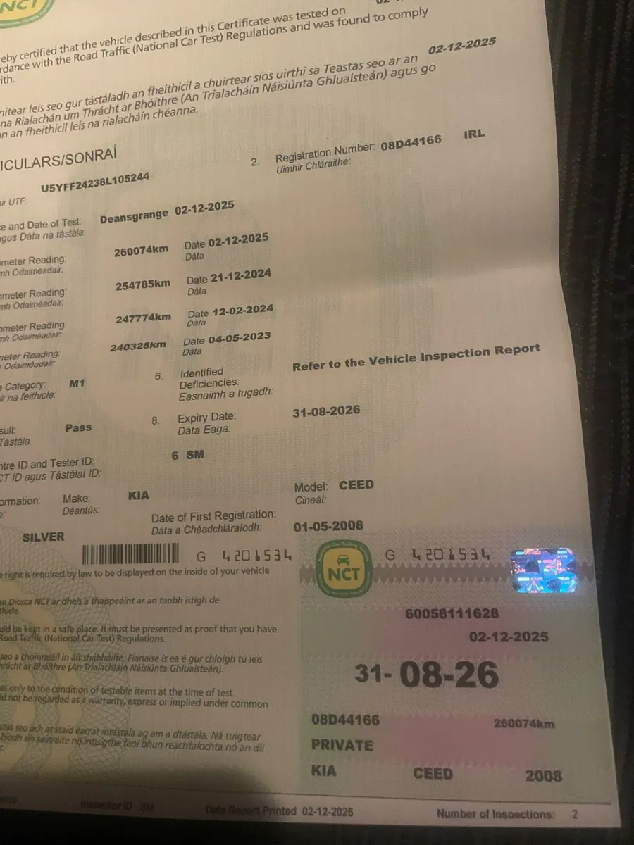 Kia ceed Automatic new NCT €2,650 - Image 2