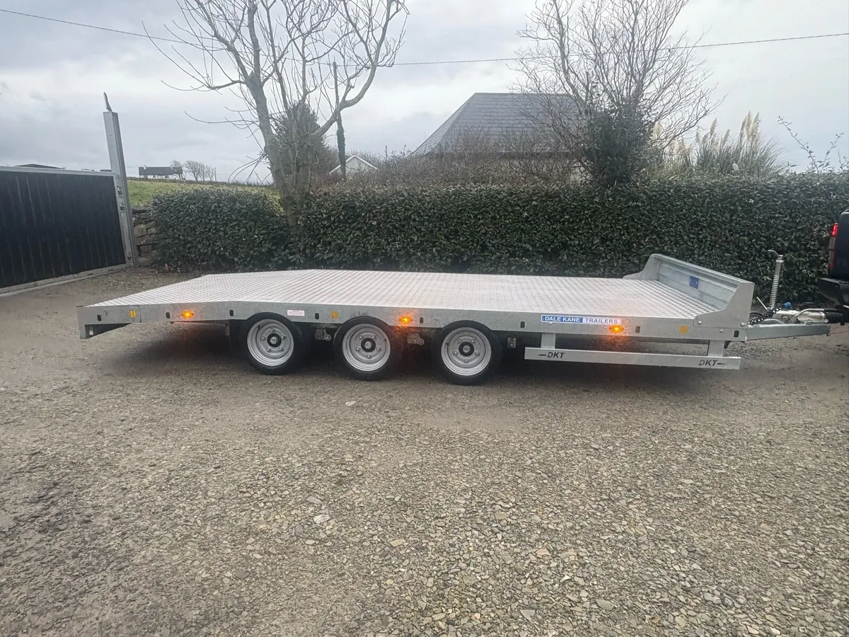 16ft DALE KANE LOW LOADER TRAILER - Image 2