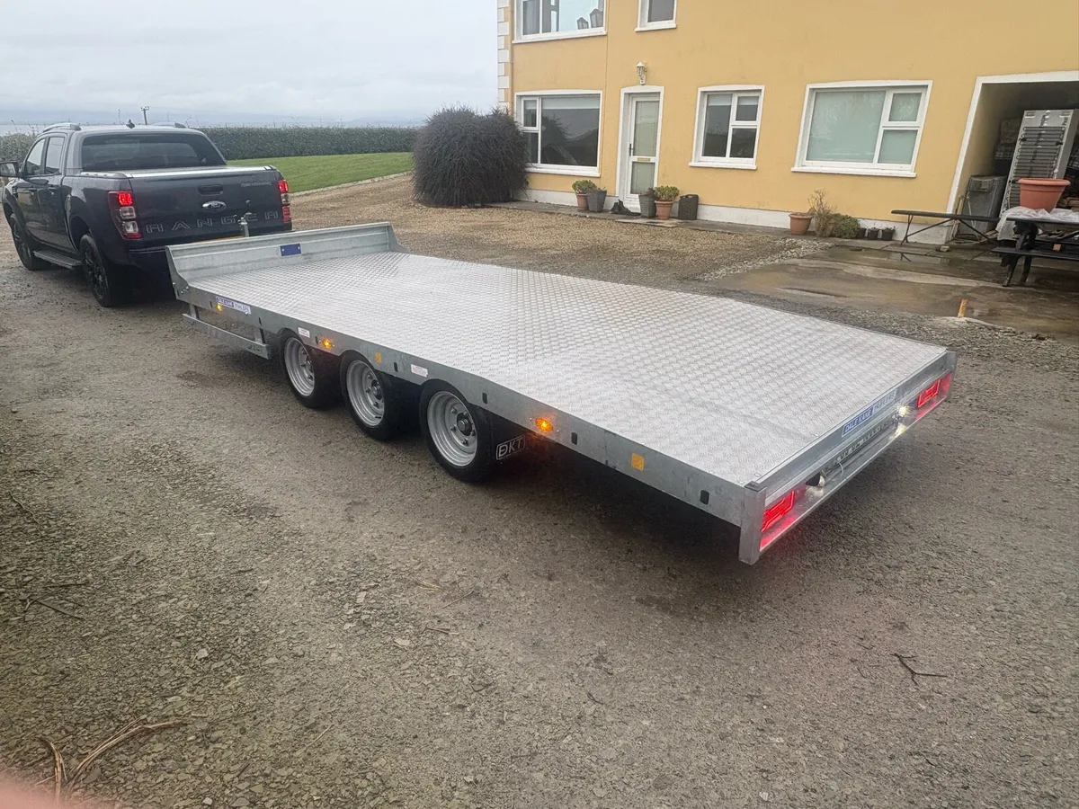 16ft DALE KANE LOW LOADER TRAILER - Image 4