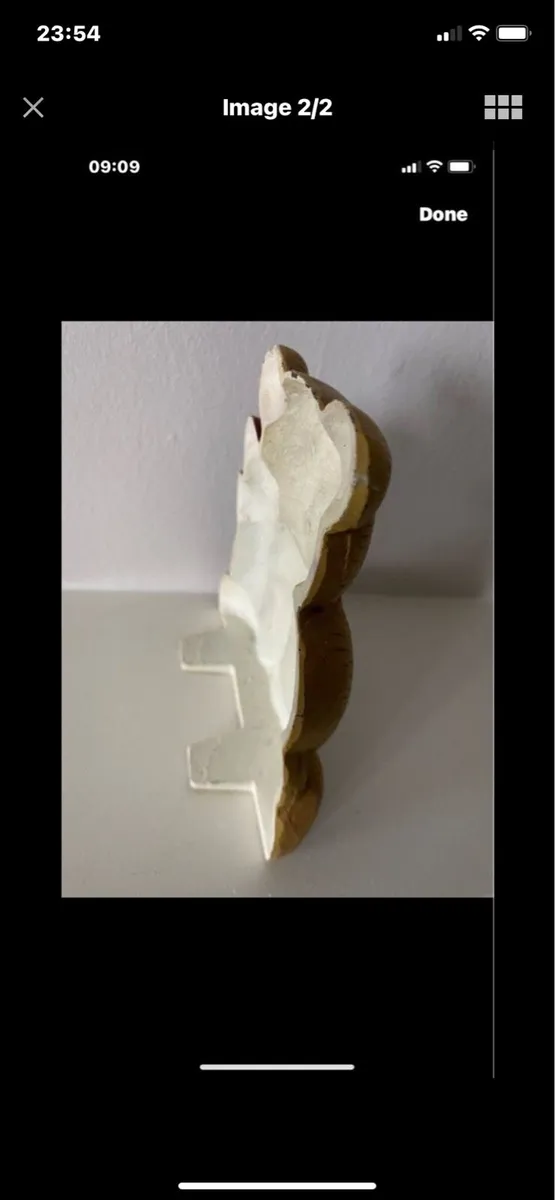 Cast Iron Teddy Family Doorstop - Image 2