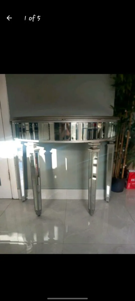 Lovely Glass Hall Locker - Image 1