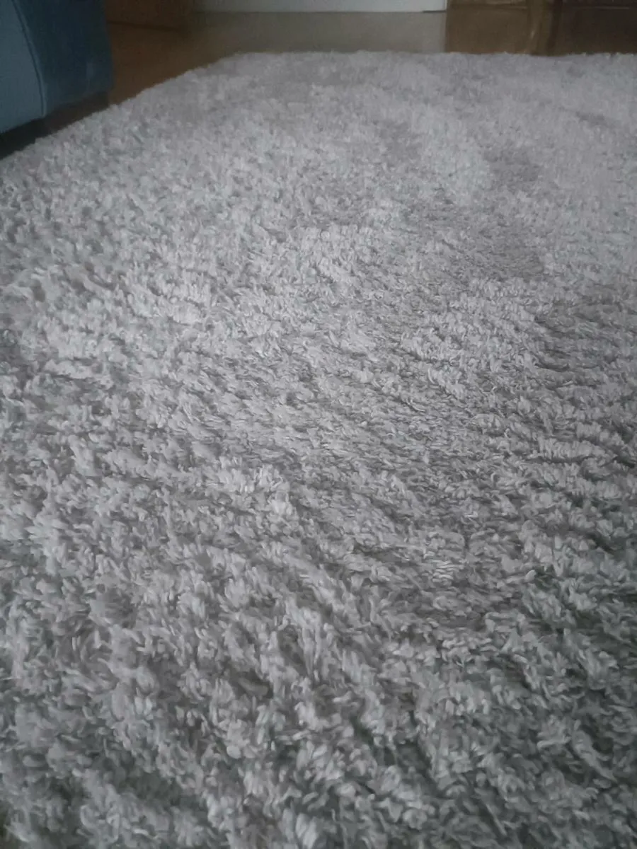 Large light grey rug ⬜ 🩶 - Image 2