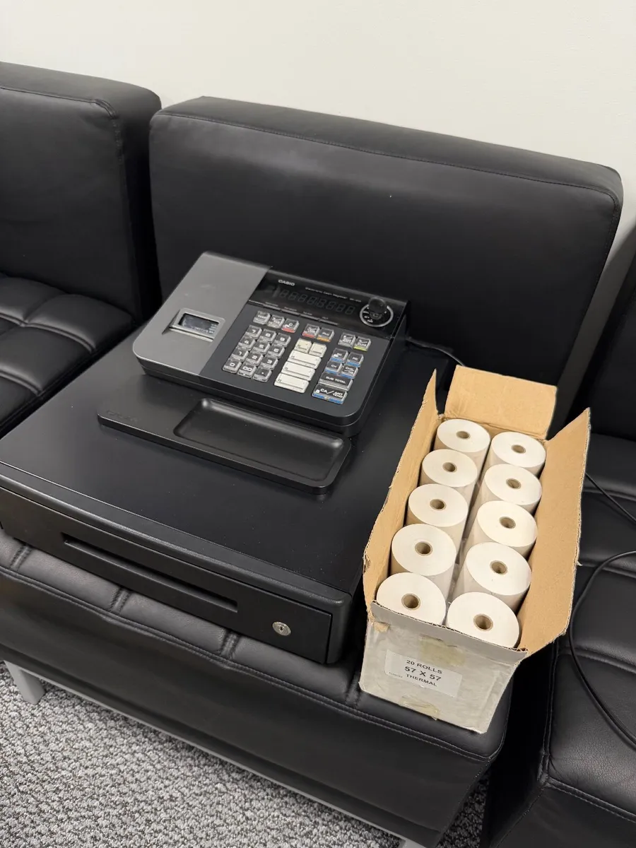CASIO Cash Regester Till SE-S10 - Box of Rolls - Image 1