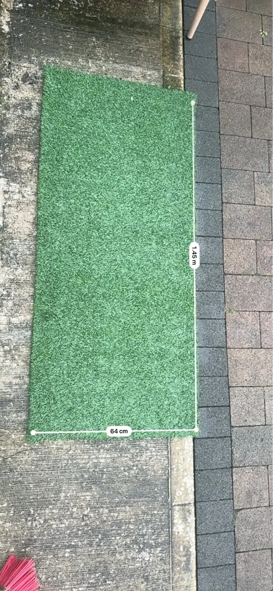 Artificial fake grass door mats - Image 1