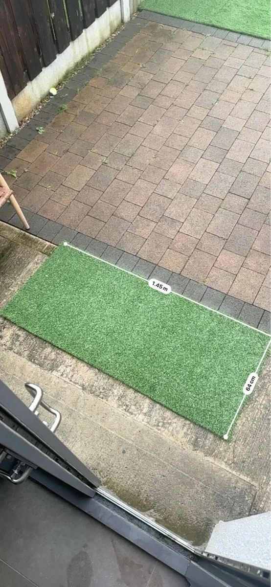Artificial fake grass door mats - Image 2