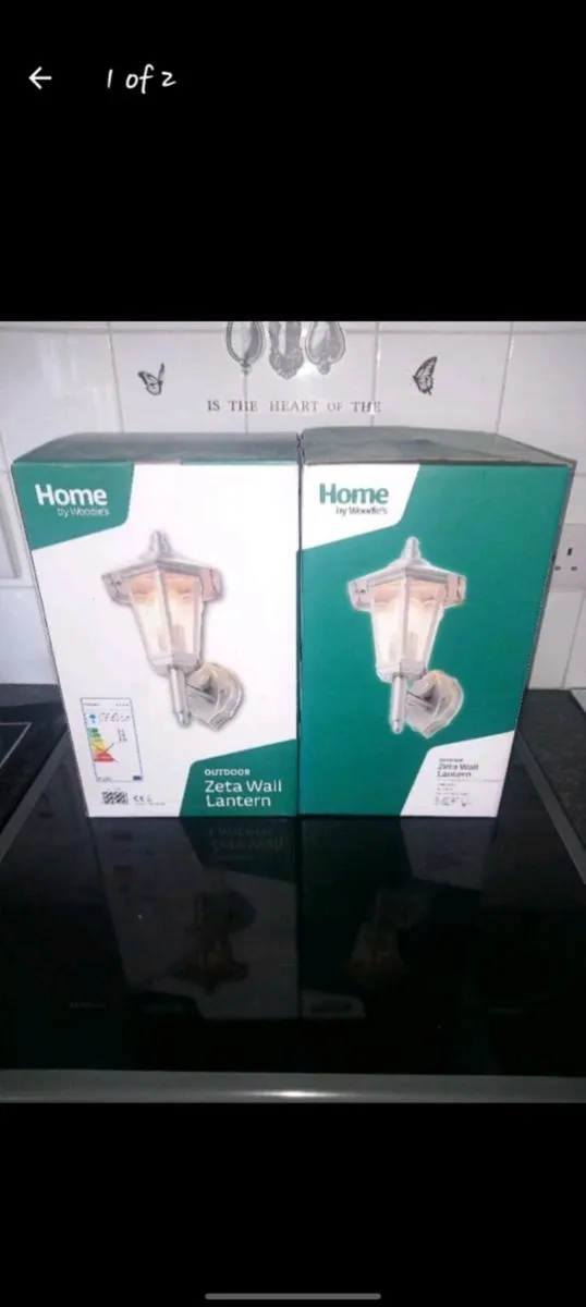 Outdoor Zeta Wsll Lantern - Image 1