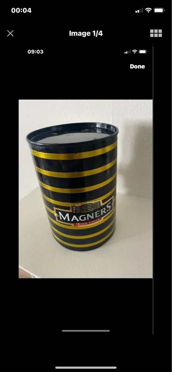 Magner’s Metal Serviette Box - Image 1