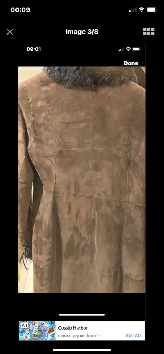 Andrew Mark Sherling Lamb Suede Ciat - Image 3