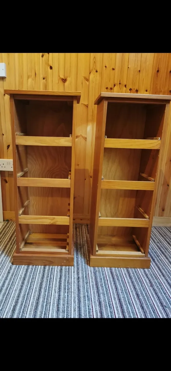 Tall Bedside Lockers X 2 - Image 4