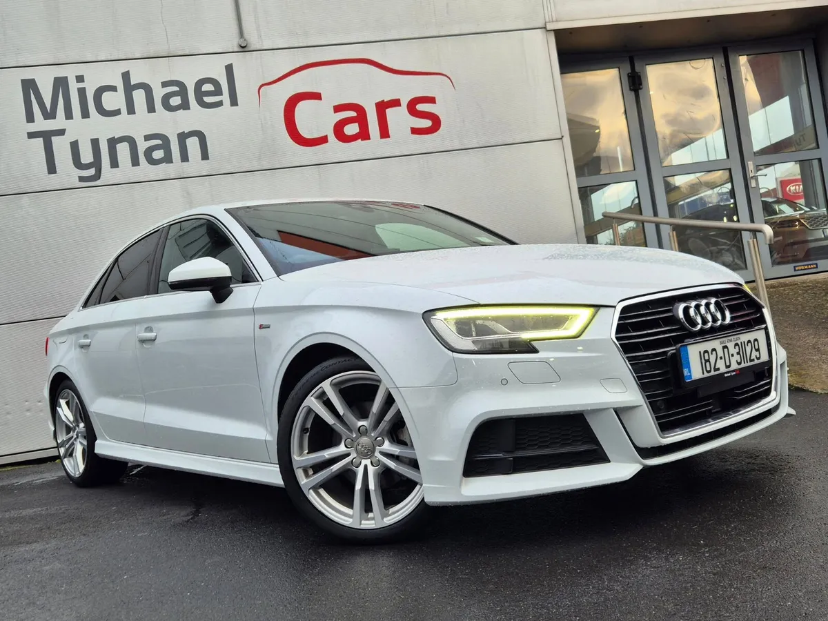 2018 Audi A3 1.4 S Line Petrol Saloon Auto, 18" - Image 4