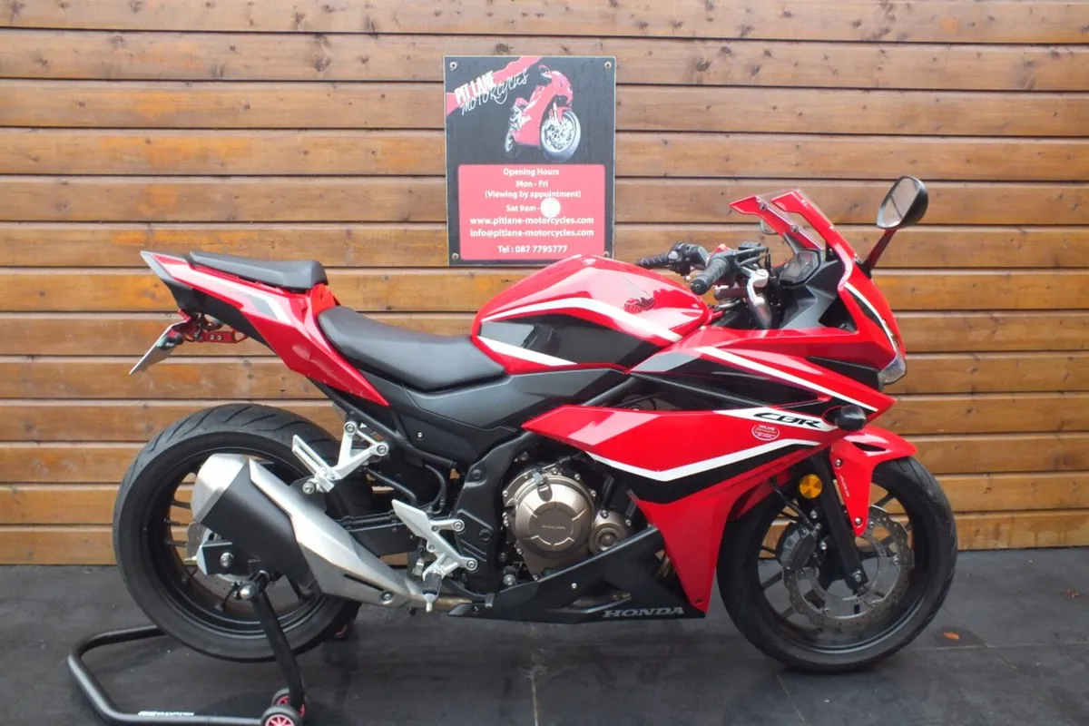 2019 Honda CBR500R (Mint & Low Miles) - Image 1