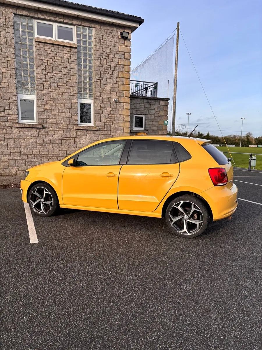 2011 Automatic 1.2 Petrol Yellow Volkswagen Polo - Image 2