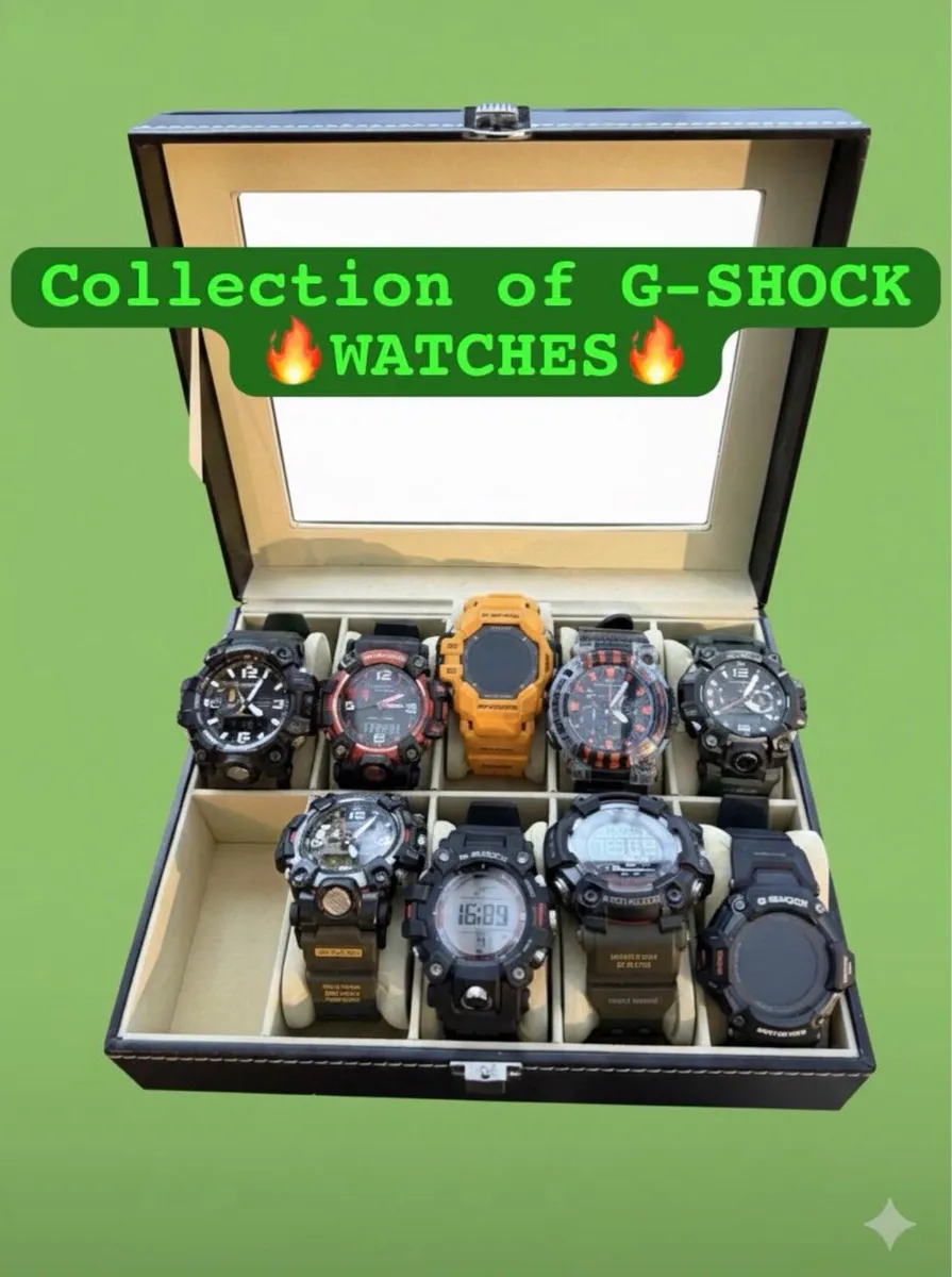 Casio G-Shock Watches Limited Edition(in Shop D15) - Image 1