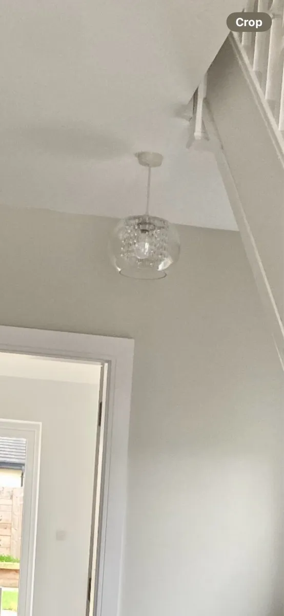 2x Ceiling light shades - Image 2