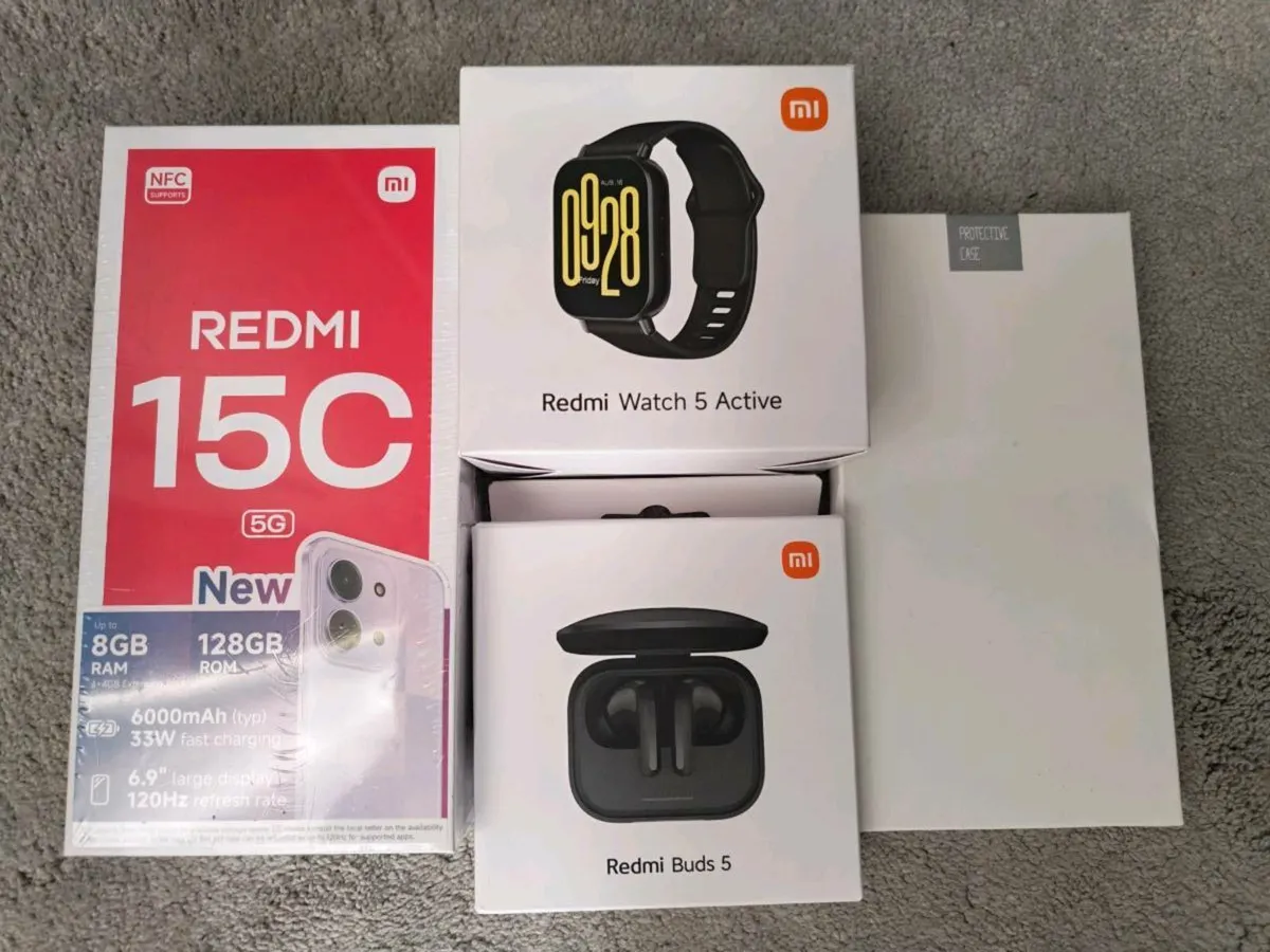 Xiaomi REDMI 15C 5G-SEALED BUNDLE - Image 1