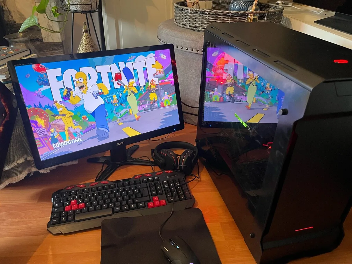 Full gaming setup - Image 1