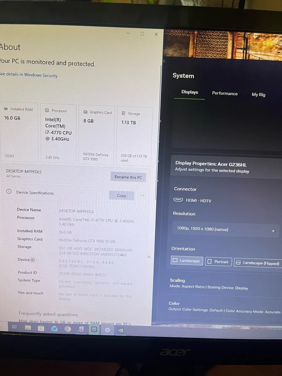 Full gaming setup - Image 4