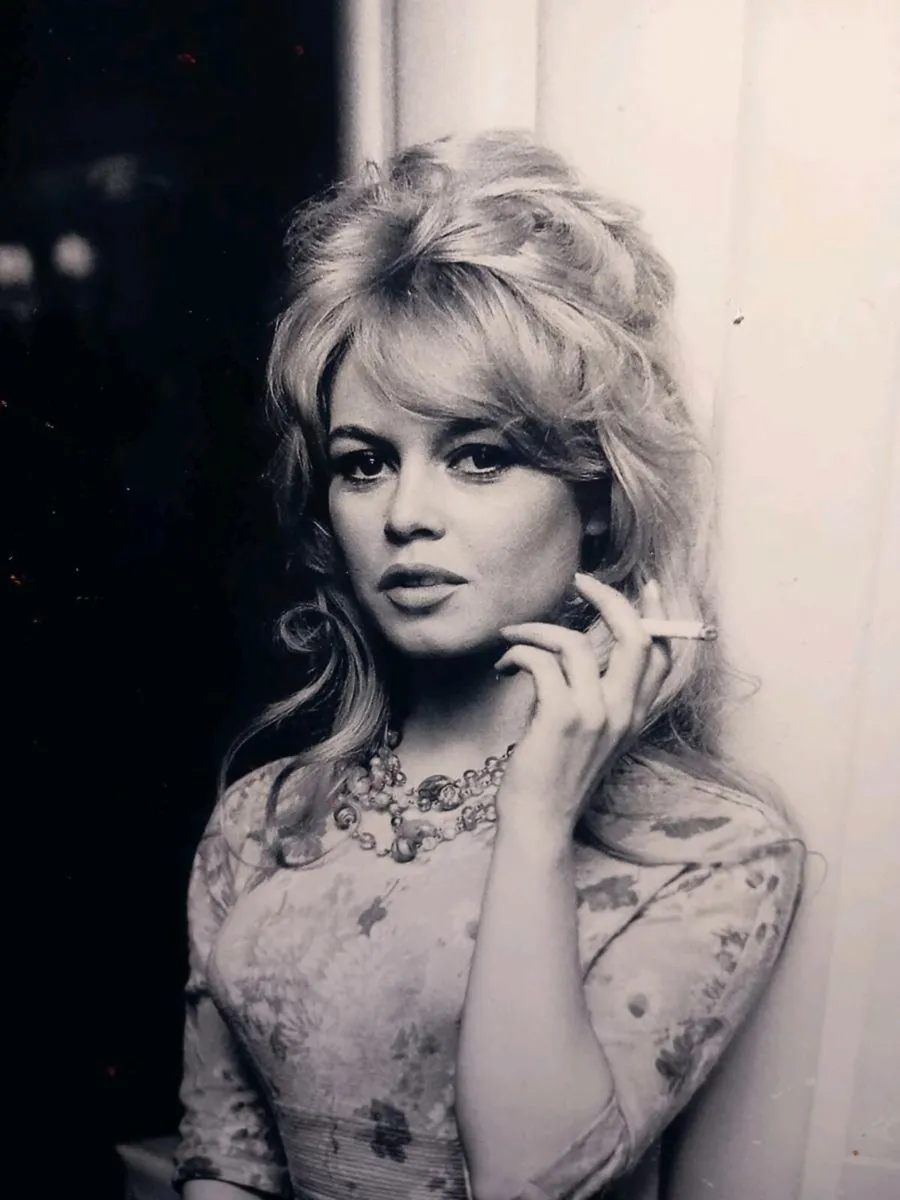 Large mounted print of Brigitte Bardot, D18 - Image 3