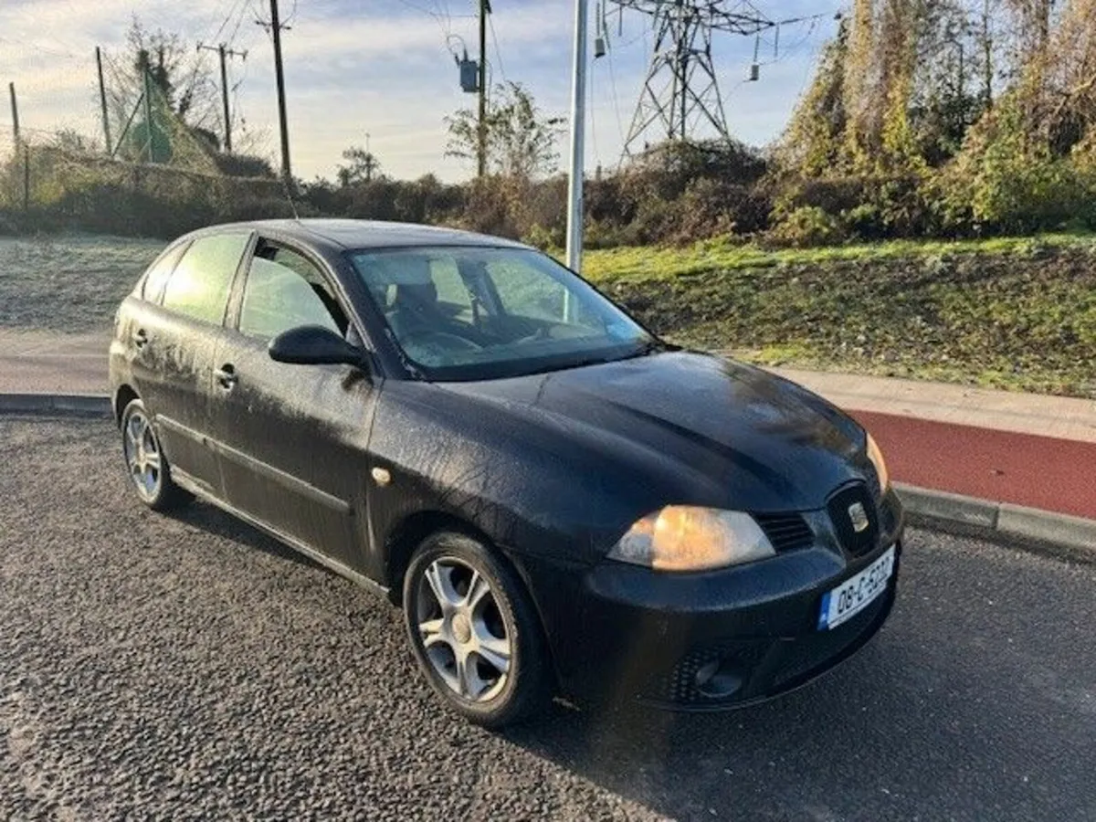 Seat Ibiza 1.2 Petrol 2008, NCT & Tax out - Image 1
