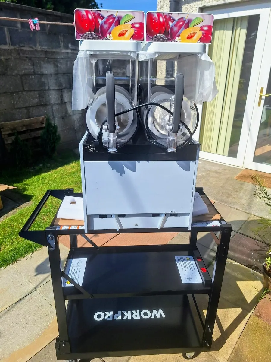 Commercial Double Tank Slush & Granita Machine 2 x - Image 2