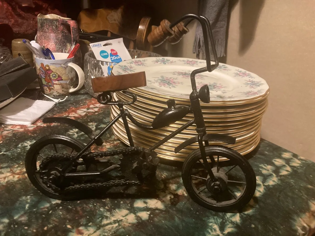 Vintage metal bike free postage