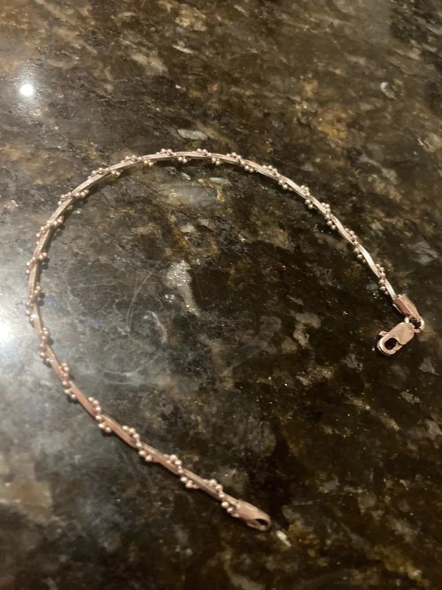 Fine sterling silver bracelet - Image 2