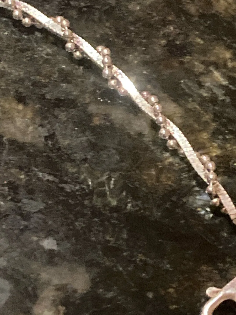 Fine sterling silver bracelet - Image 3