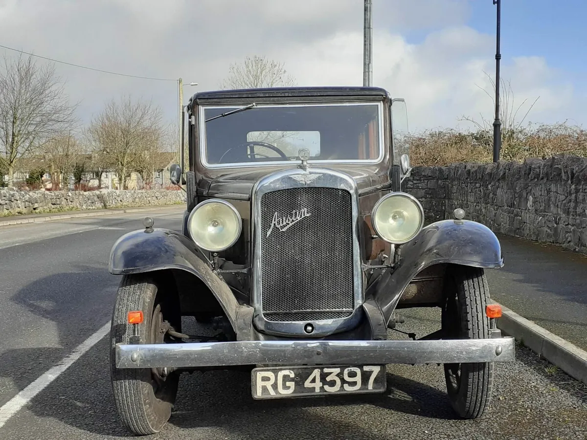 1933 Austin Heavy 12/4 Berkeley UNRESTORED! - Image 2