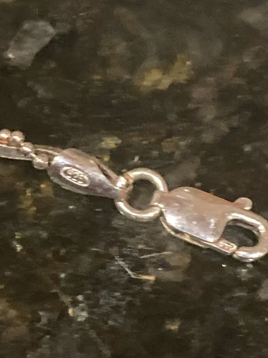 Fine sterling silver bracelet - Image 4