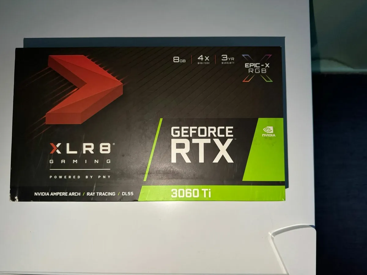 GEFORCE RTX 3060 TI graphics card GPU
8gb - Image 1