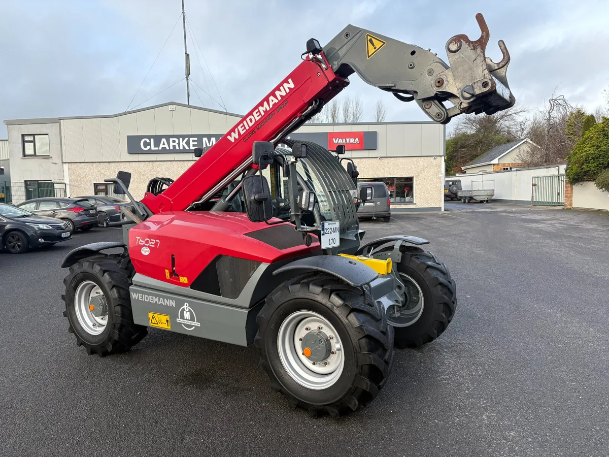 🔥 EX-HIRE WEIDEMANN T6027 TELEHANDLER🔥 - Image 1