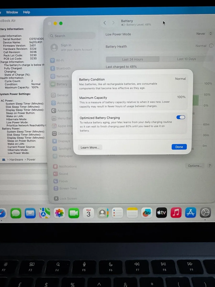 MacBook Air M1 13” 8GB 256GB 2020 | 100% Battery - Image 4