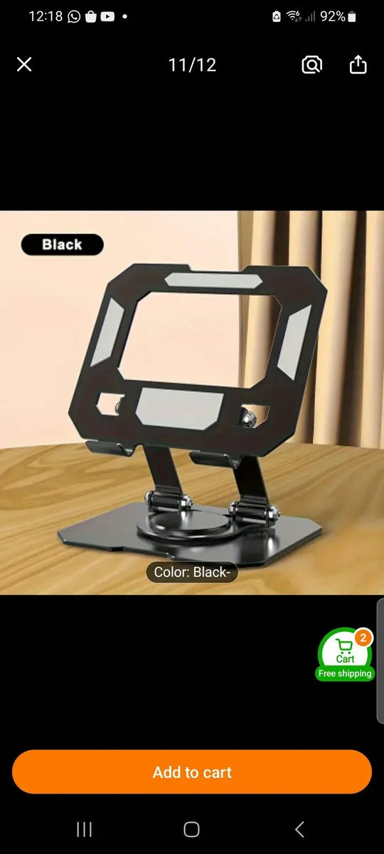 Steel Tablet Stand - Image 2
