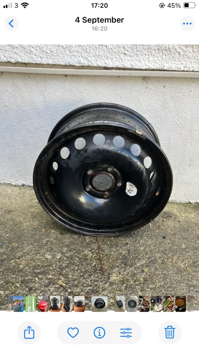 Megane spare wheel - Image 1