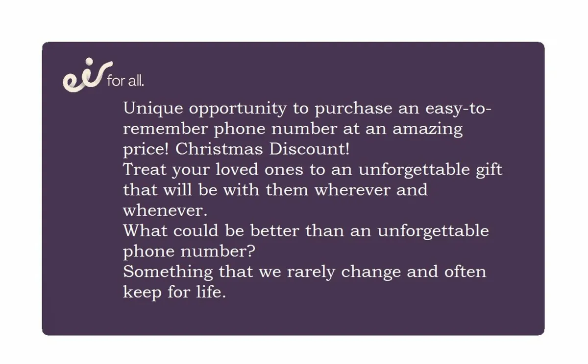 Great offer. Take a look. Easy phone numbers VIP - Image 1