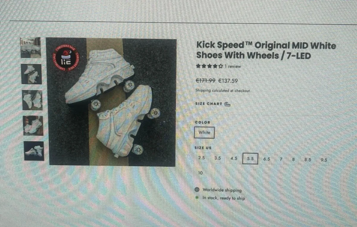 Kick Speed Roller Skates - Image 3